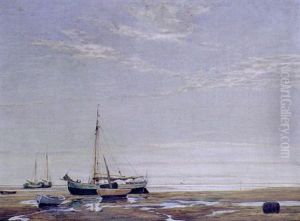 Fra Fano Strand Ved Ebbetid Fra Fano Strand Ved Ebbetid