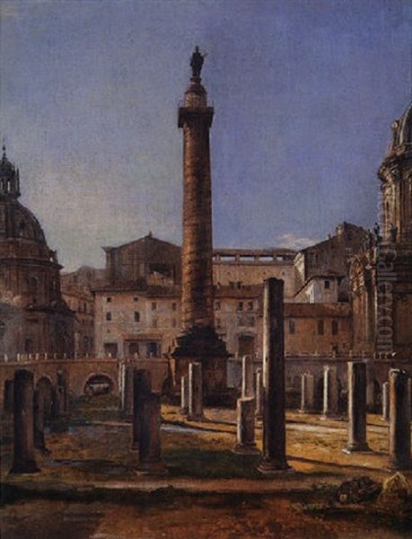 Trajan's Column, Rome - view 1