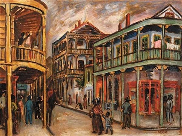 Dauphine Street, French Quarter, New Orleans - view 1
