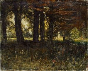 Im Weimarer Schlospark by Christian Rohlfs