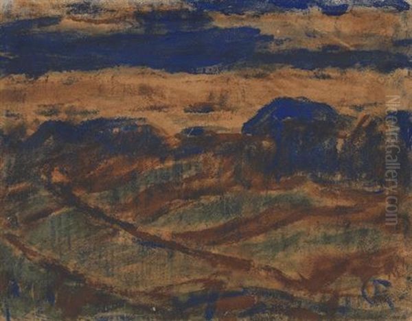 Hugelige Landschaft - view 1