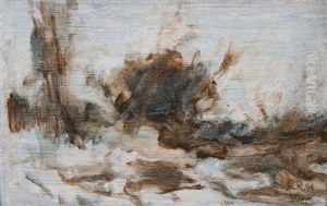 Kleine Landschaft Bei Weimar by Christian Rohlfs