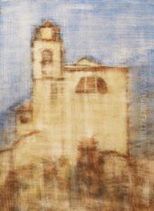 Tessiner Bergkirche by Christian Rohlfs