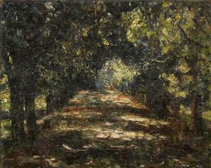 Belvedere-allee In Weimar by Christian Rohlfs
