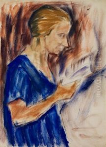 Helene Rohlfs by Christian Rohlfs