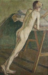 Naked Boy by Christian Rohlfs