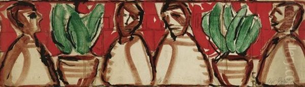 Ohne Titel (design For A Frieze) - view 1