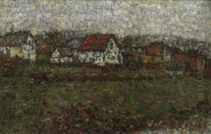 Thuringer Landschaft by Christian Rohlfs