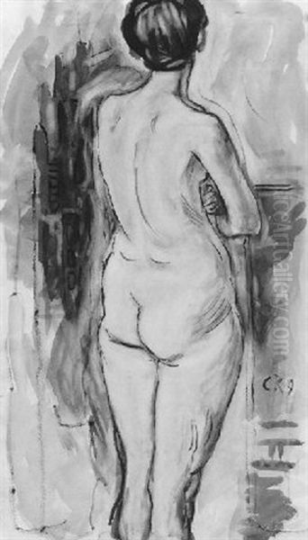Stehender Weiblicher Akt - view 1