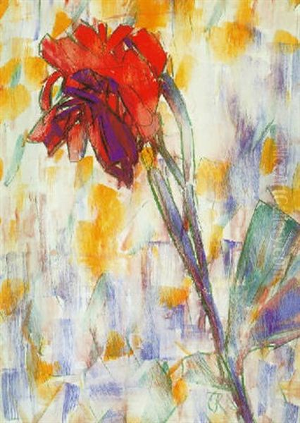 Rote Blume - view 1