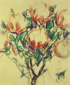 Magnolien by Christian Rohlfs