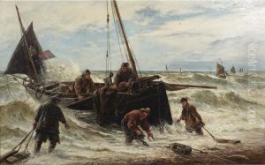 The Fishing Fleet by William Henry Borrow