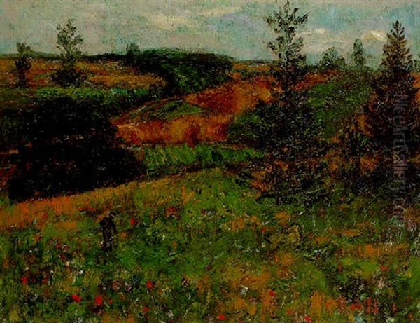 Landschaft Mit Tannen - view 1