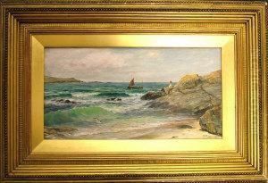 Coastal Scene by William Henry Borrow
