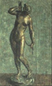 Diana Mit K"cher by Christian Rohlfs