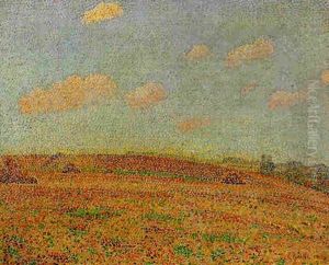 Landschaft. 1902 by Christian Rohlfs