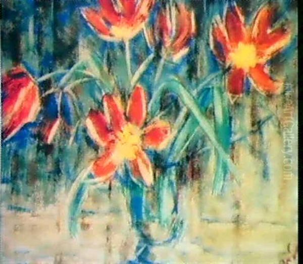 Rote Tulpen - view 1