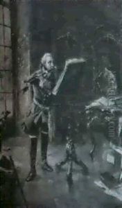 Friedrich Der Grosse Als Flotenspieler