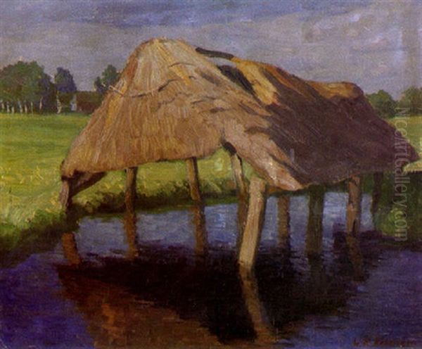 Fischerhude. Bootshaus An Der Wumme - view 1