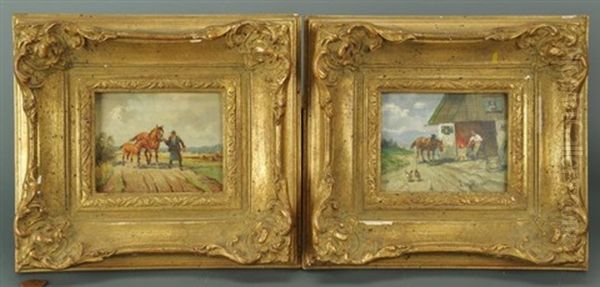Landscapes (pair) - view 1