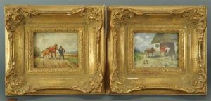 Landscapes (pair)