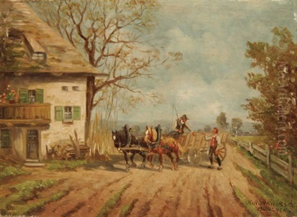 Loading The Wagon - view 1