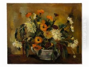 Flower Still Life by Wolf Roehricht