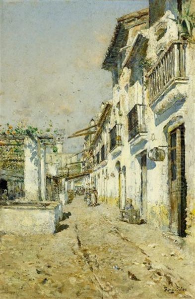 Spanische Strassenszene - view 1