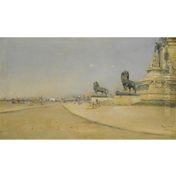 Plaza De Colon, Barcelona - Columbus Square, Barcelona - view 1