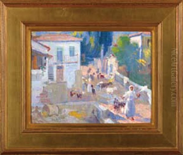 A Sunny Day In The Village - view 1