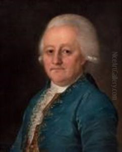 Portrait Du Comte Andre Petrovitch Schouvaloff by Theodore Rokotoff