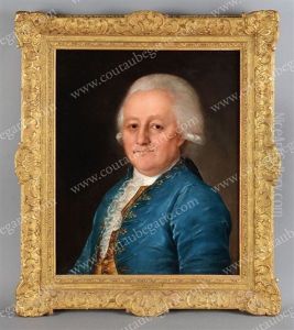 Portrait Du Comte Andre Pierre Chouwaloff by Theodore Rokotoff