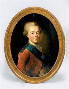 Portrait De Paul Ier De Russie (1754-1801)