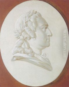 Portrait Of King Louis Xv by Henri Horace Roland de la Porte
