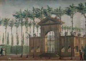 Veduta Di Villa Giustinian by Giuseppe Borsato