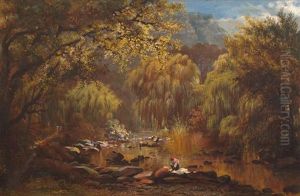 Washerwomen At The Liesbeek River