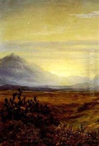 Sunset On The Little Karoo by Charles Rolando