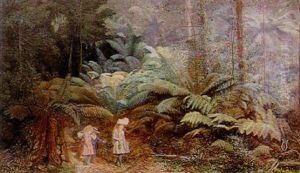 Children In The Fern Forest
