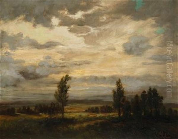 Landschaft Vor Gewitter - view 1