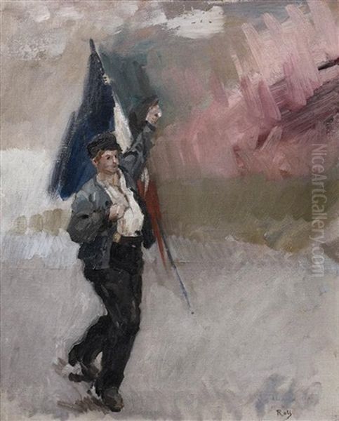 Manifestant (study) - view 1