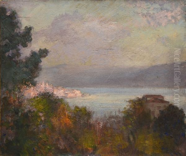 Lac Au Crepuscule - view 1
