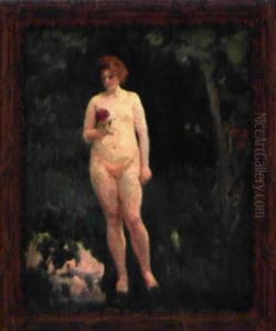 Nu Feminin Dans Un Jardin Nu Feminin Dans Un Jardin