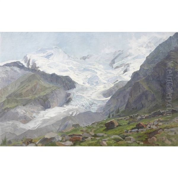 Saas-fee - view 1