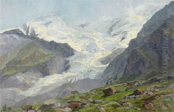 Saas-fee - view 1