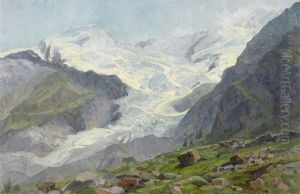 Saas-fee by Marie Rolle