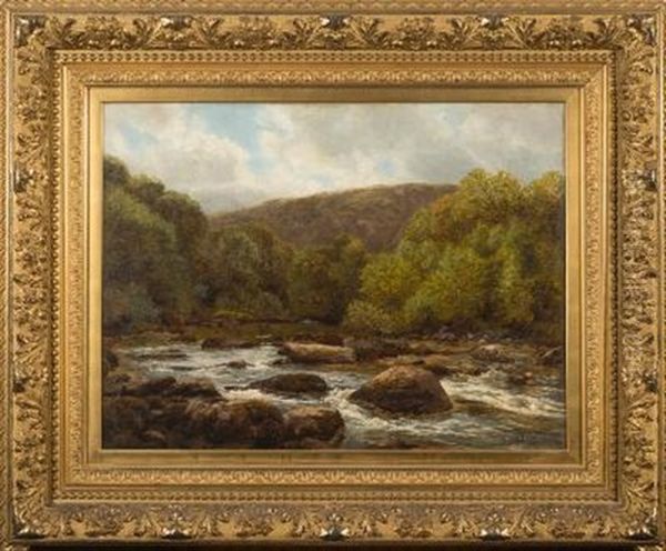 Scottish Highland River Landscape - view 1