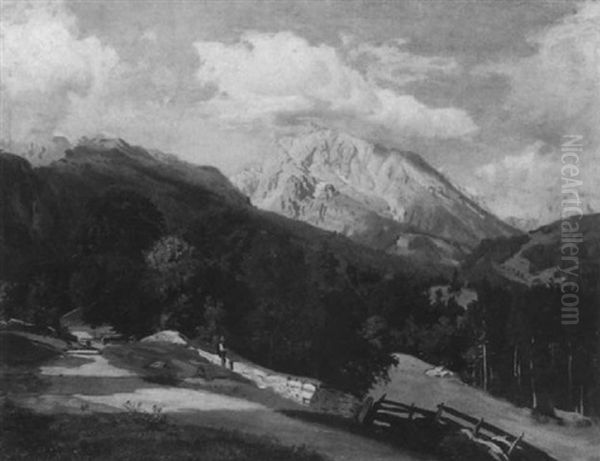 Bayerische Gebirgslandschaft - view 1
