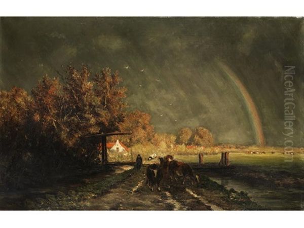 Landschaft Mit Regenbogen - view 1