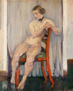 Sitzender Weiblicher Akt Sitzender Weiblicher Akt
