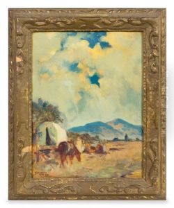 On The Trail by Julius Rolshoven